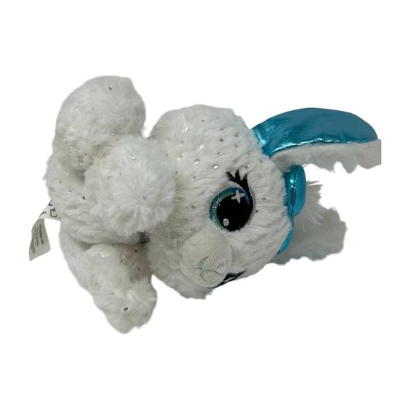 P.Lushes Pets Bianca Blings Dog Plush 6" Gund 2021 Stuffed Animal Toy White Blue - Picture 6 of 13